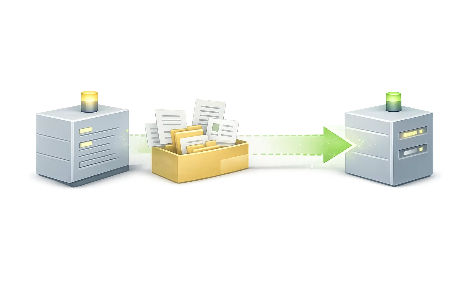 A defined package of data being transferred