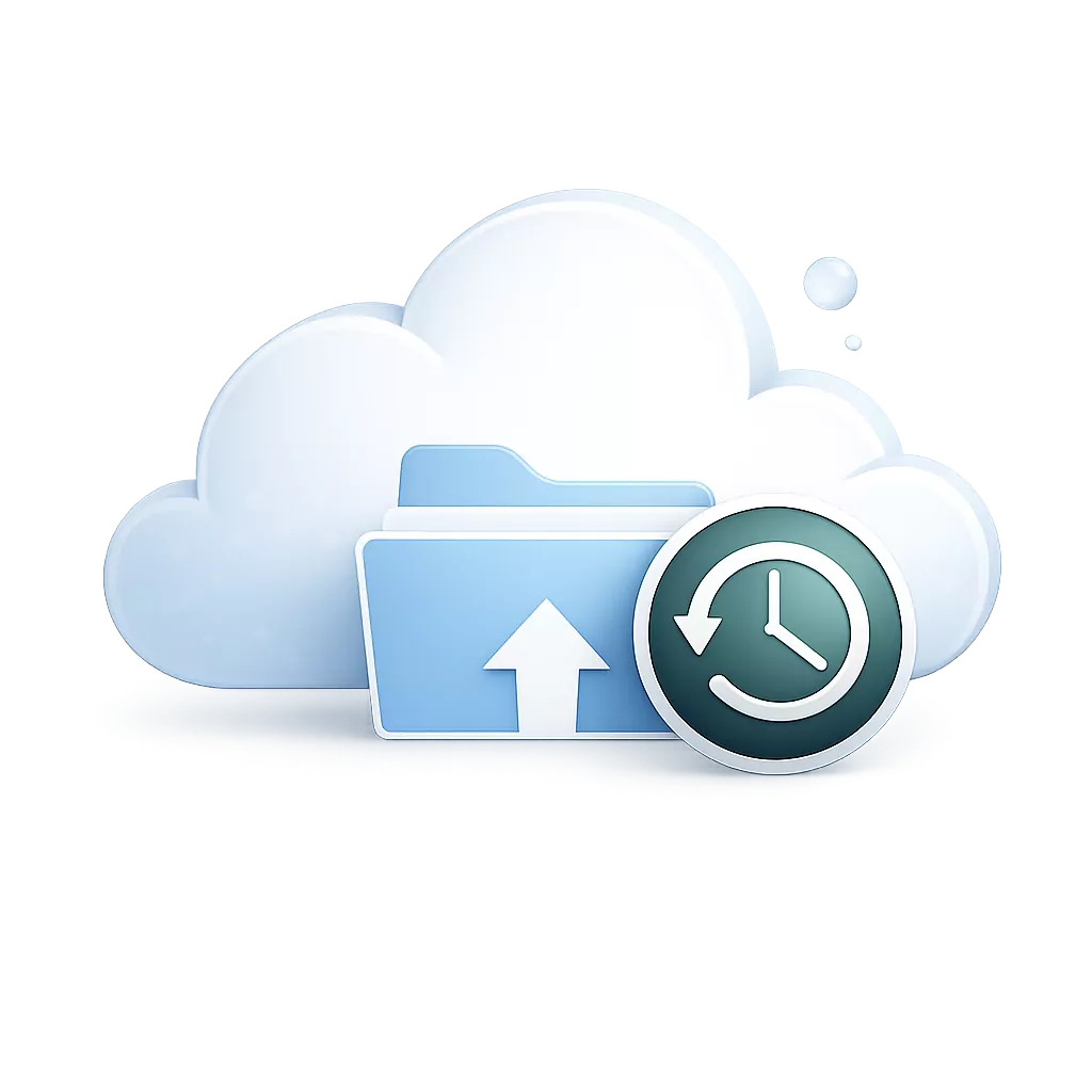 Scheduled backups protecting system data